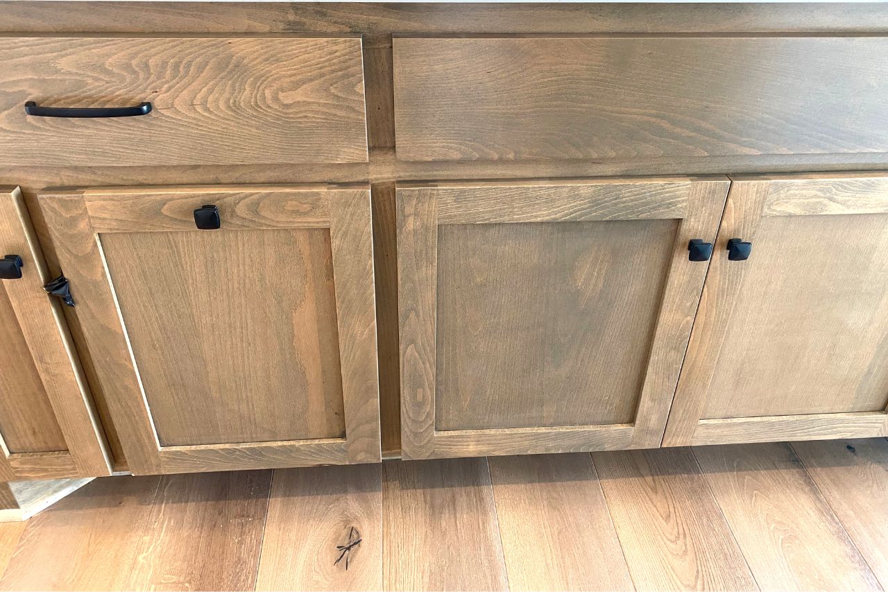 Here's How to Clean Wood Cabinets