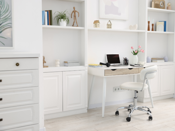 Home Office Cabinets That Support Productivity and Organization