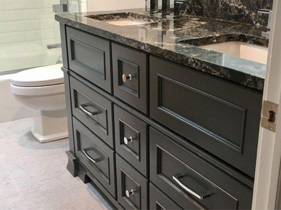 Bathroom Cabinet Finishes for a Soft, Modern Look